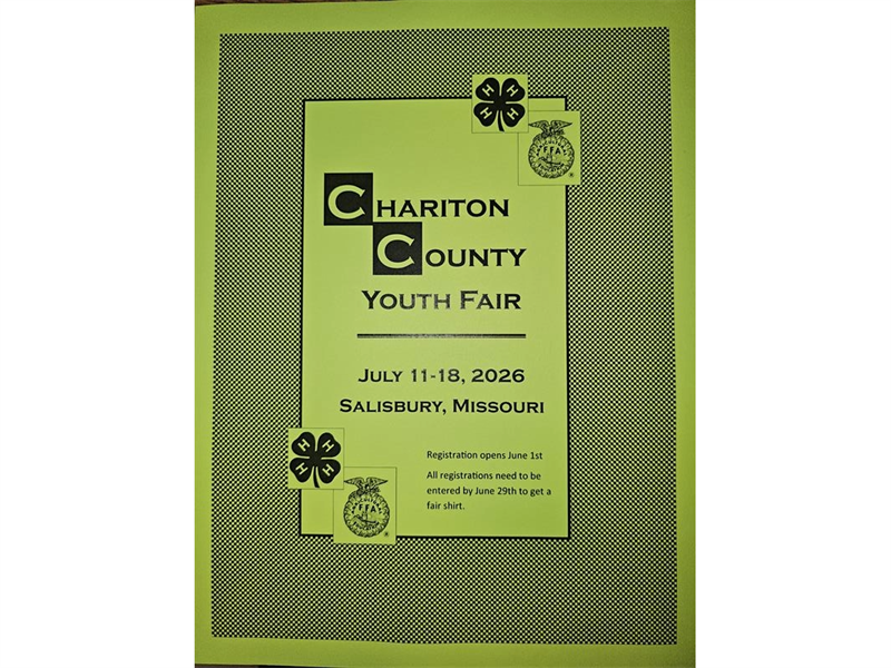 Logo for 2026 Chariton County Youth Fair