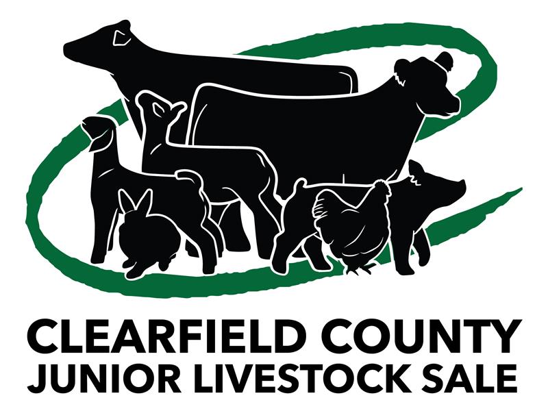 Logo for 2026 Clearfield County Fair and Junior Livestock Sale