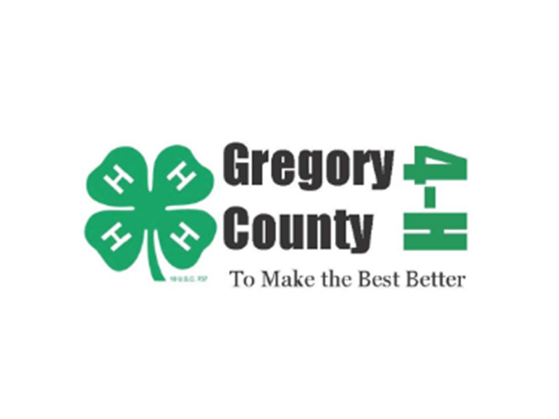 Logo for 2026 Gregory County 4-H Achievement Days