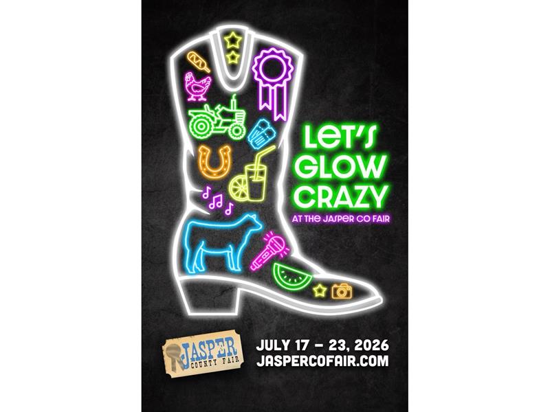 Logo for 2026 Jasper County Fair